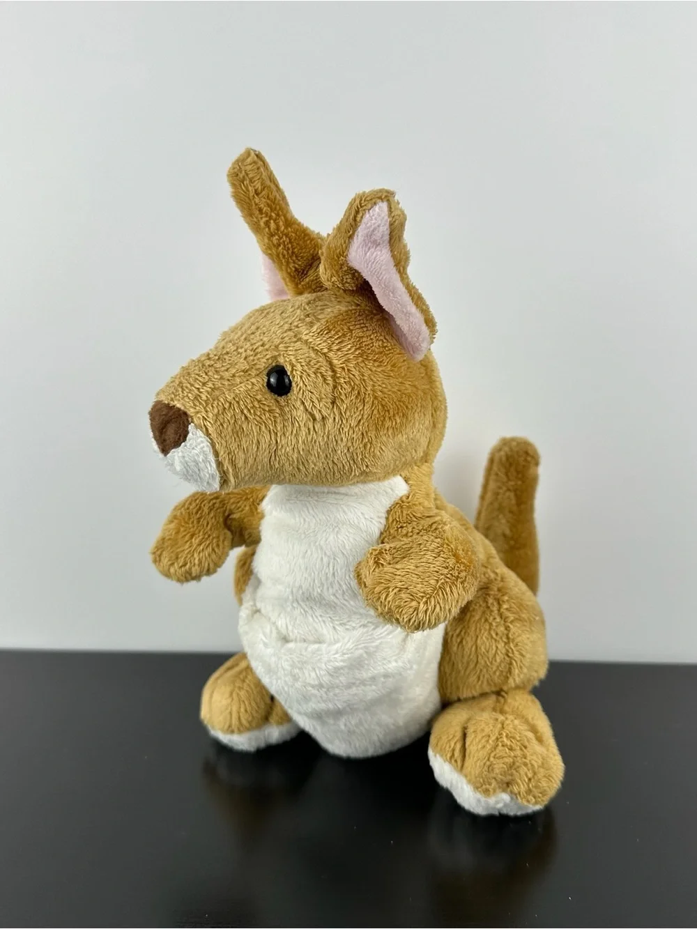 Ganz Webkinz Kangaroo 9" Brown White Plush Stuffed Animal Web Kinz No Code - Picture 1 of 4